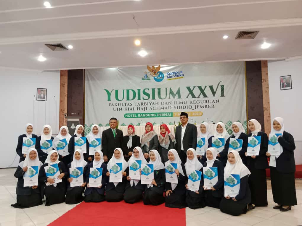 24 mahasiswa tadris biologi mengikuti yudisium KE-XXVI FTIK UIN KHAS Jember